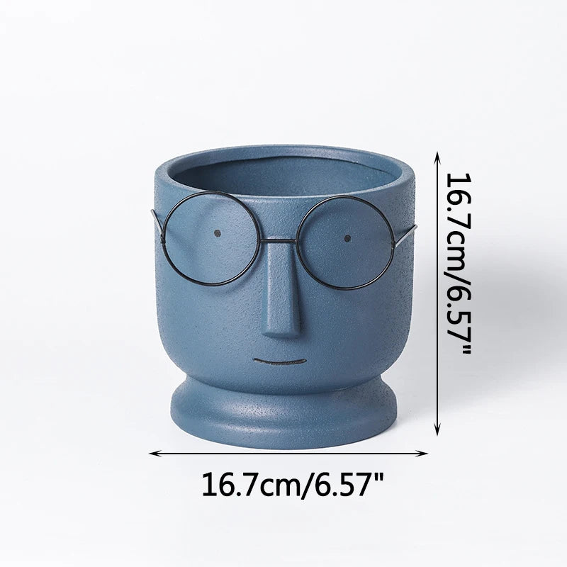 pot à fleurs en céramique mignon design nordique intérieur - vue 19 sur 22