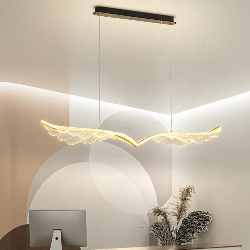 lustre moderne en acrylique pour restaurant et bar 2024 - vue 5 sur 7