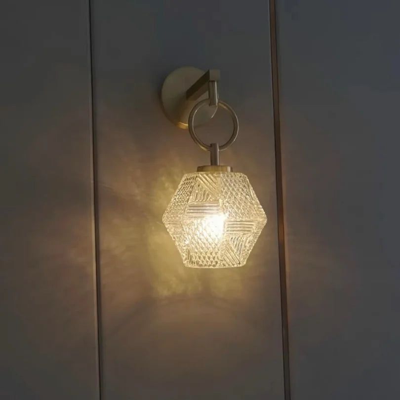 Applique murale en verre pour chambre à coucher - vue 5 sur 11