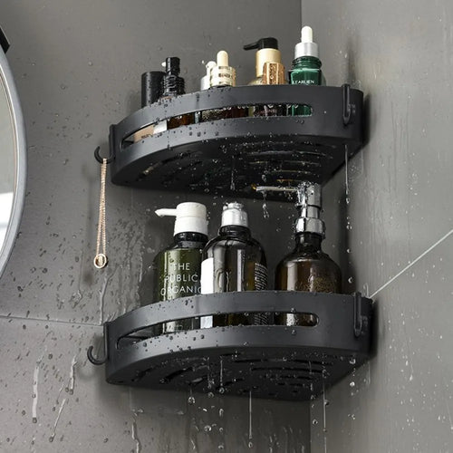 supports de rangement pour shampoing sans perforation pour douche - vue 3 sur 9