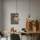 Suspension design en verre nordique décoratives pour loft bar