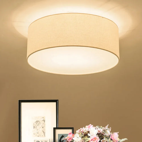 Plafonnier en tissu Simple nordique