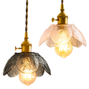 LED-Pendelleuchte aus Messing und Glas nordisches, modernes und antikes Design