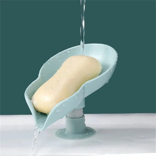 boîte à savon en forme de feuille pour salle de bain - vue 8 sur 7