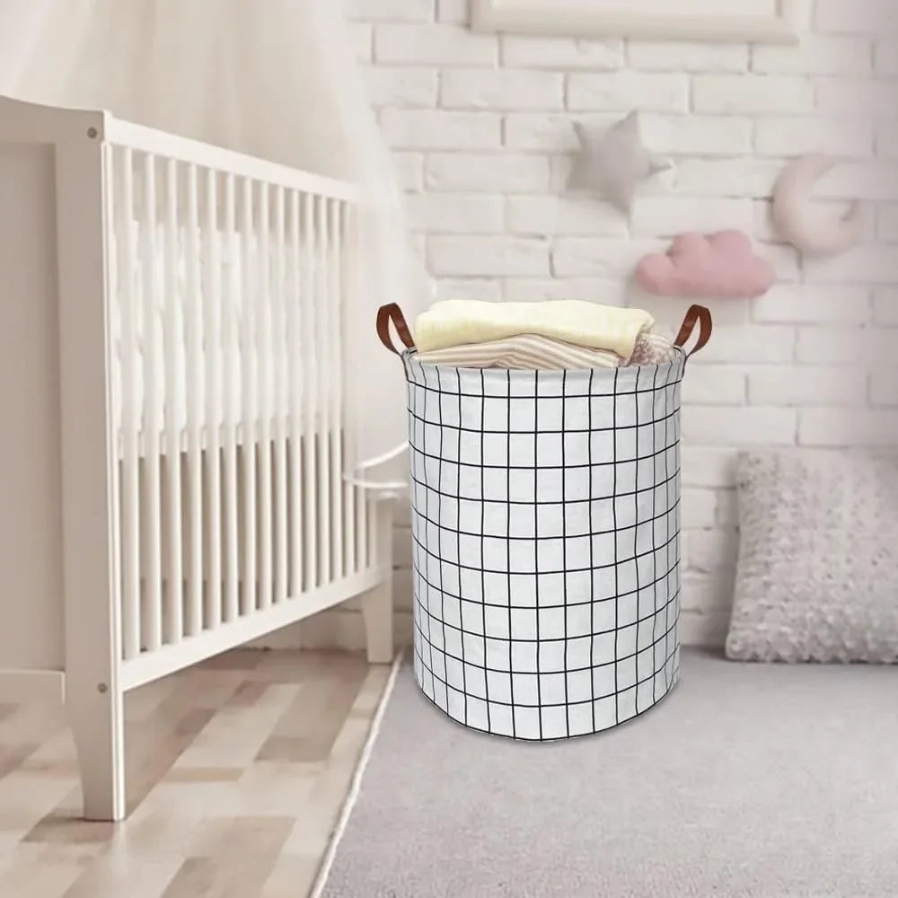 panier à linge portable pour jouets et vêtements étanche - vue 5 sur 8