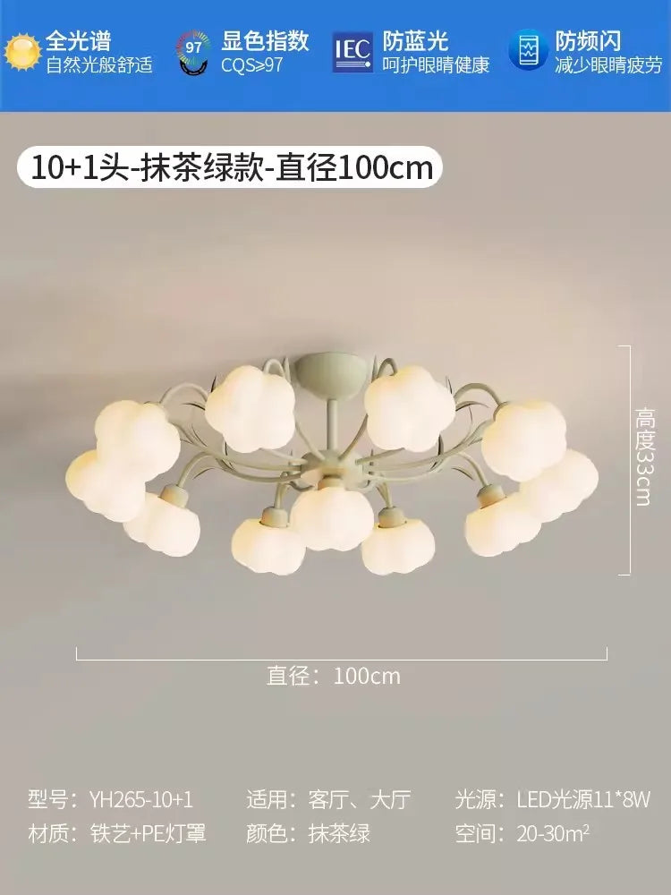 plafonnier nordique personnalisé pour chambre enfant lumineuse et colorée - vue 8 sur 12
