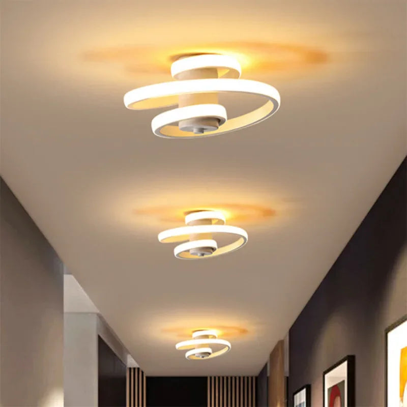 plafonnier à led moderne pour éclairage intérieur design - vue 3 sur 8