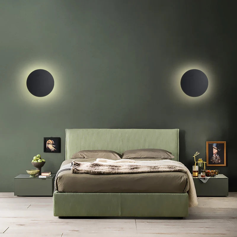 Applique murale led tactile nordique pour allée escalier entrée - vue 7 sur 22