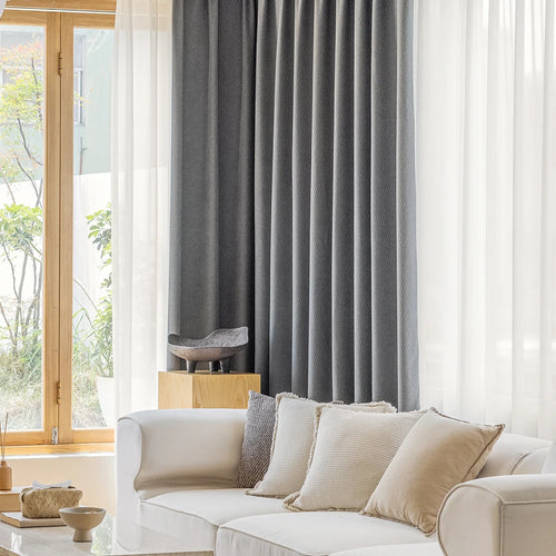 Rideau occultant moderne pour salon et chambre