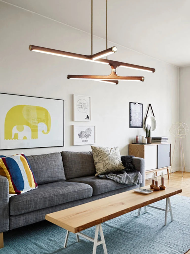 suspension led design moderne pour décoration intérieure - vue 4 sur 13