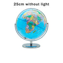 globe terrestre lumineux avec base rotative pour la rentrée scolaire