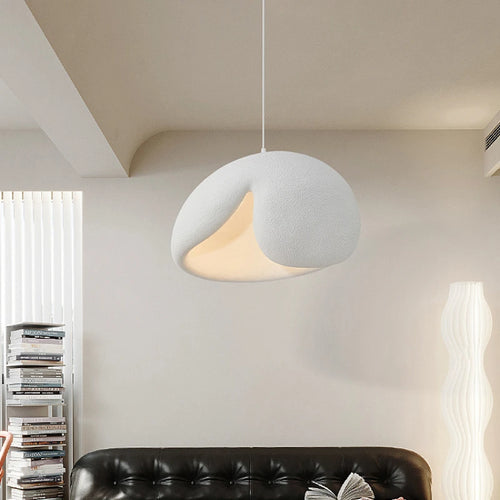 Kronleuchter Wabi Sabi nordisch minimalistisch LED hängend - vue 2 sur 10