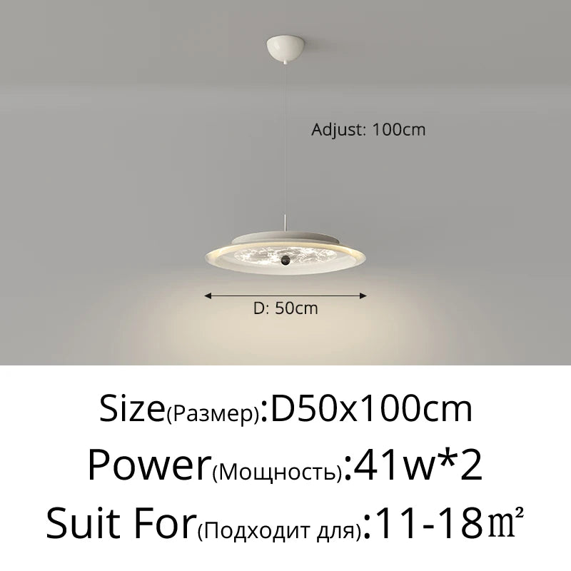 lustre nordique trois têtes éclairage intérieur protection des yeux - vue 12 sur 11