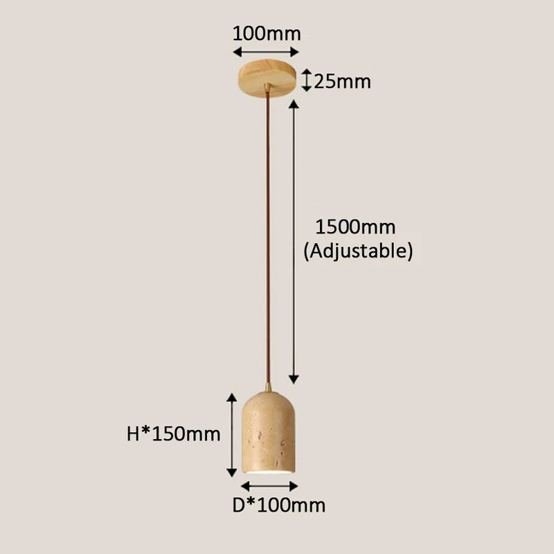 Lampe Japonaise Nordique Créative Rétro Suspendue