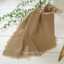 Serviette de table gaze coton lot de 12