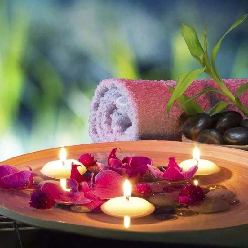 lot de bougies flottantes non parfumées pour toutes occasions romantiques - vue 8 sur 13
