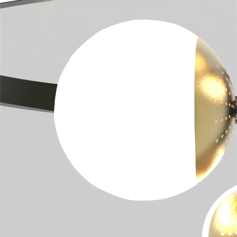 plafonnier led à anneau pour décoration intérieure moderne - vue 7 sur 7