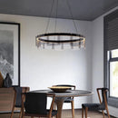 Moderner LED-Kronleuchter aus Glas für die Innendekoration