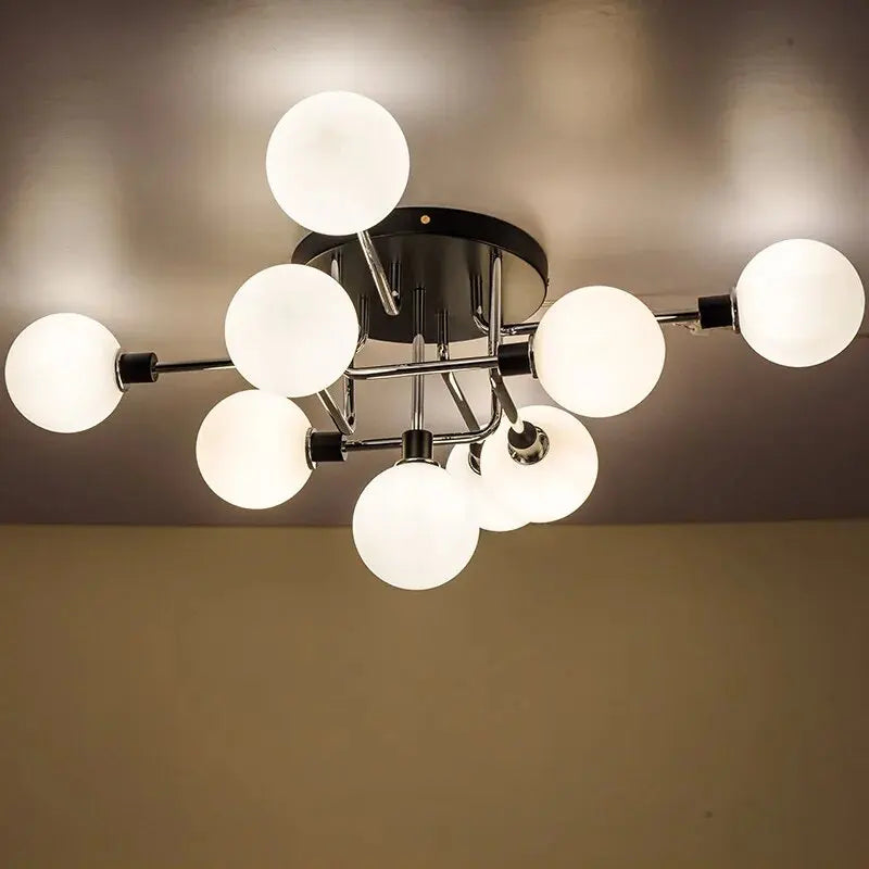 LED-Glas-Deckenleuchte Design für Ihre Inneneinrichtung - vue 6 sur 18