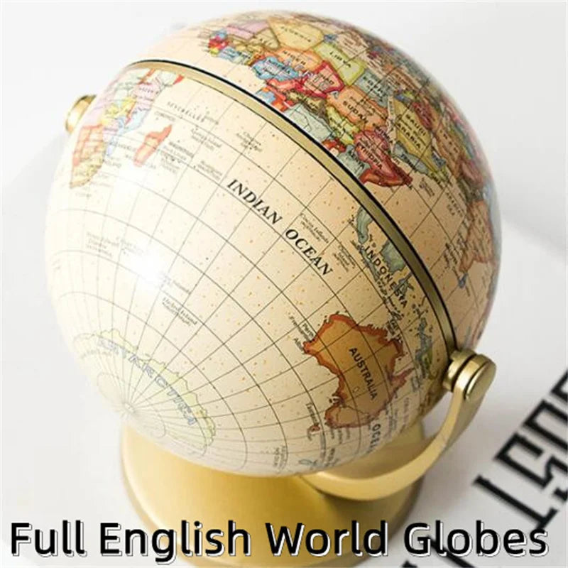 globe terrestre éducatif en anglais avec rotation 720 et 360 degrés - vue 4 sur 7