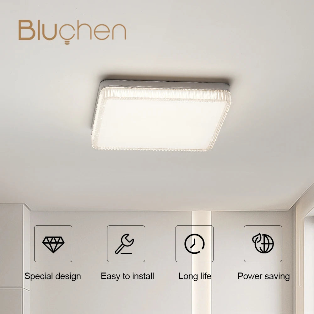 plafonnier led moderne design pour un éclairage élégant - vue 3 sur 14
