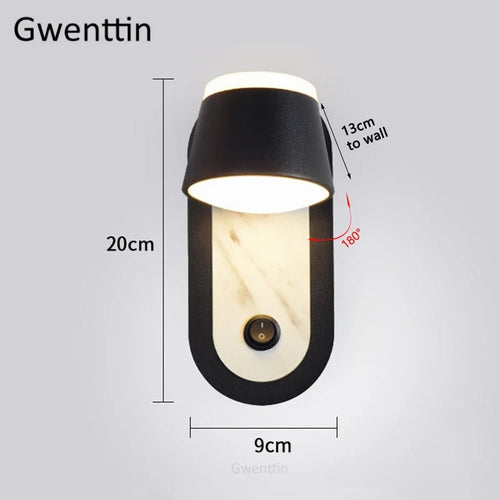 Moderne LED-Wandleuchten für elegante Wohnraumdekoration - vue 3 sur 10