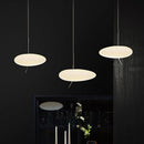 lampe led nordique suspendue avec interrupteur tactile et galets de verre