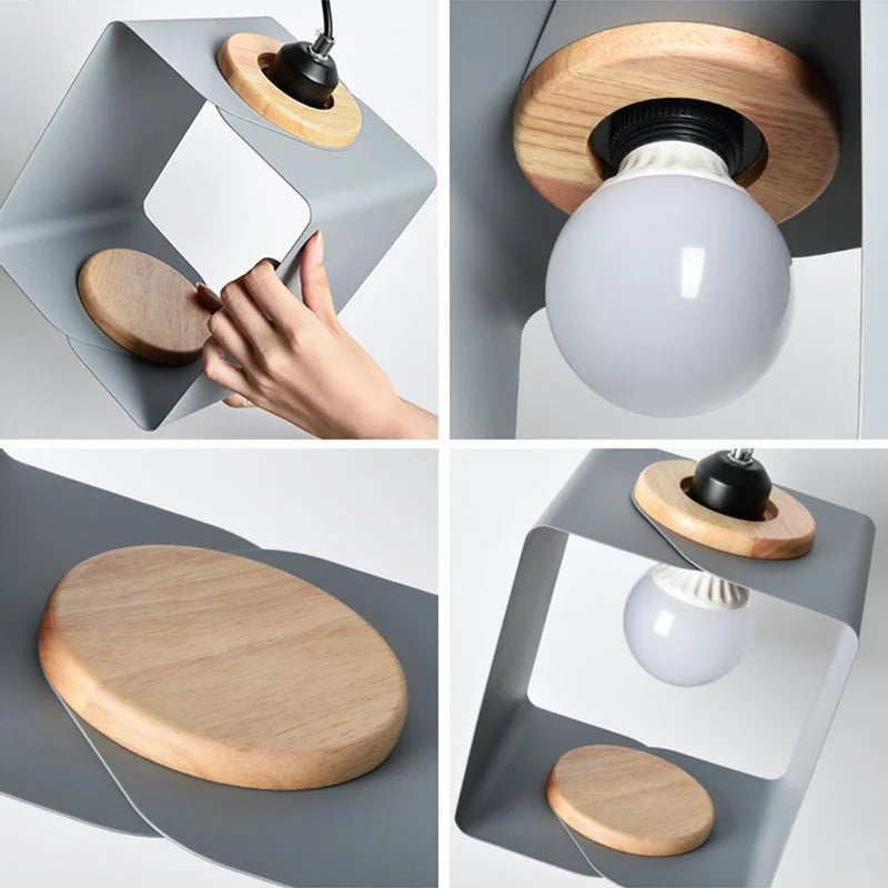 Moderne nordische Pendelleuchte Macaron Dekor 2023 - vue 3 sur 11