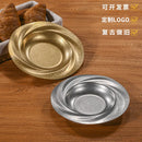 assiette creuse retro inox pour salade pates dessert