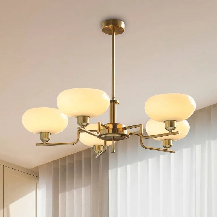 Lustre vintage médiéval moderne style français - vue 7 sur 14