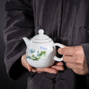Theiere porcelaine style chinois service the puer 250ml