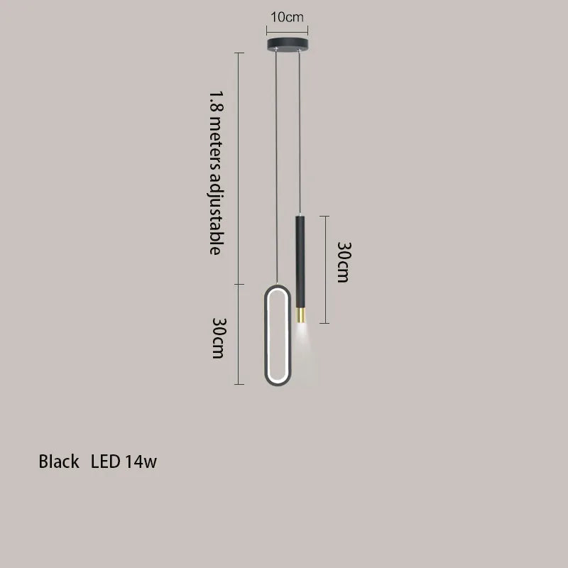 Minimalistischer LED-Kronleuchter im nordischen Design für Ihr Zuhause