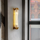 Wandleuchte aus Kristall, Gold und Kupfer – elegantes Design für den Innenraum