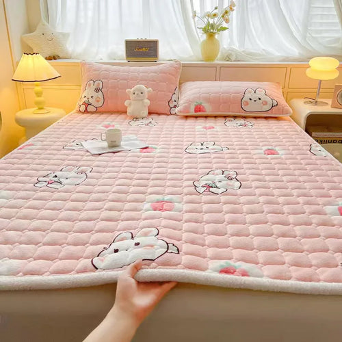 surmatelas en velours chaud pour un confort hivernal - vue 11 sur 15