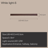Plafonnier barre LED design
