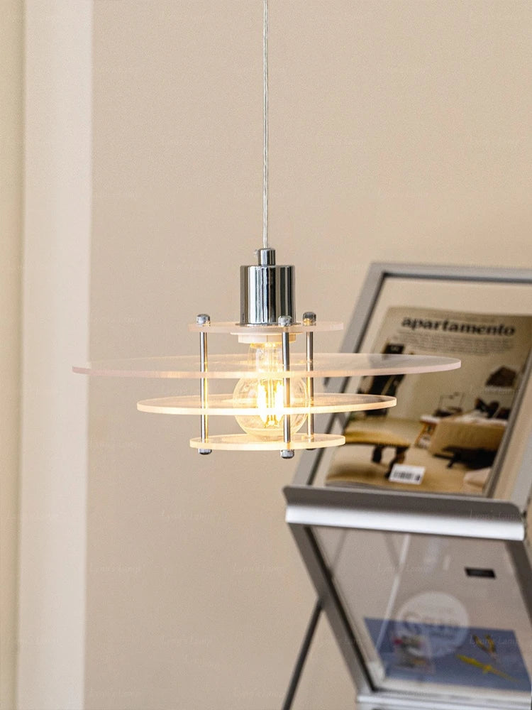 suspension à led en acrylique pour restaurants et magasins - vue 3 sur 9