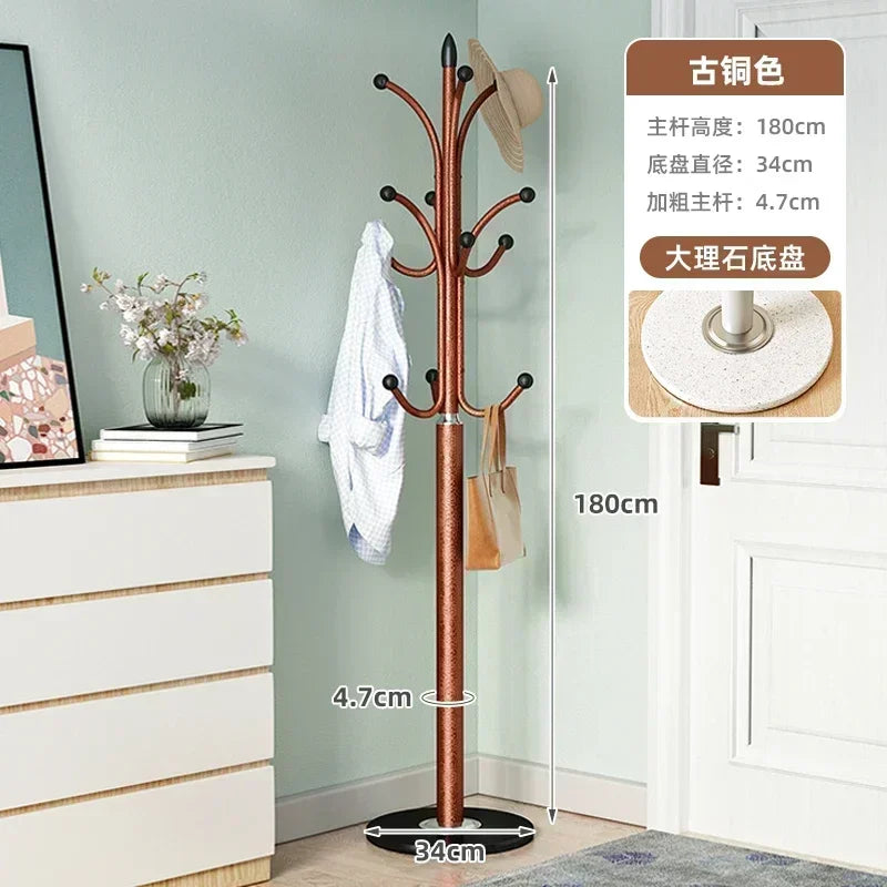 porte-manteau mural moderne en métal en forme d'arbre pour enfants - vue 11 sur 13