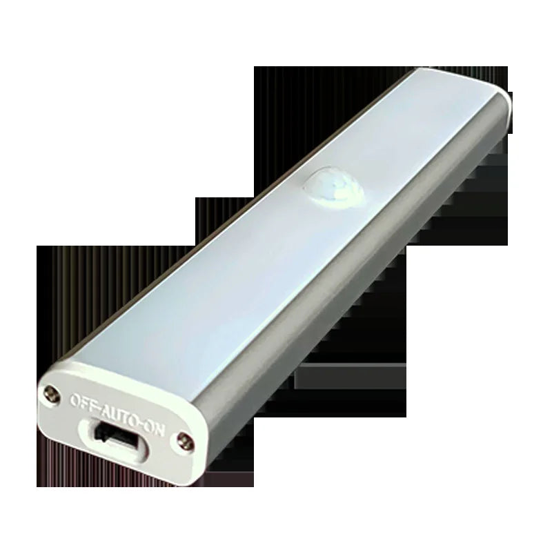 Luz inteligente humana portátil LED nocturna, carga por USB, inducción de emergencia, armario de cabecera, iluminación de interr - vue 6 sur 6