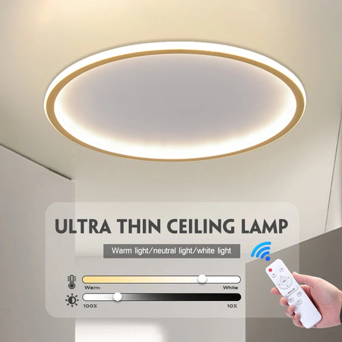 Ultraflache LED-Deckenleuchte Creative Clouds für verschiedene Räume - vue 5 sur 26