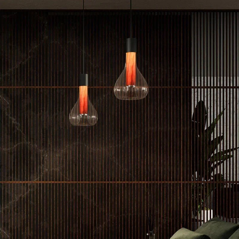 lampe à poser nordique moderne en verre design élégant pour décoration - vue 5 sur 10