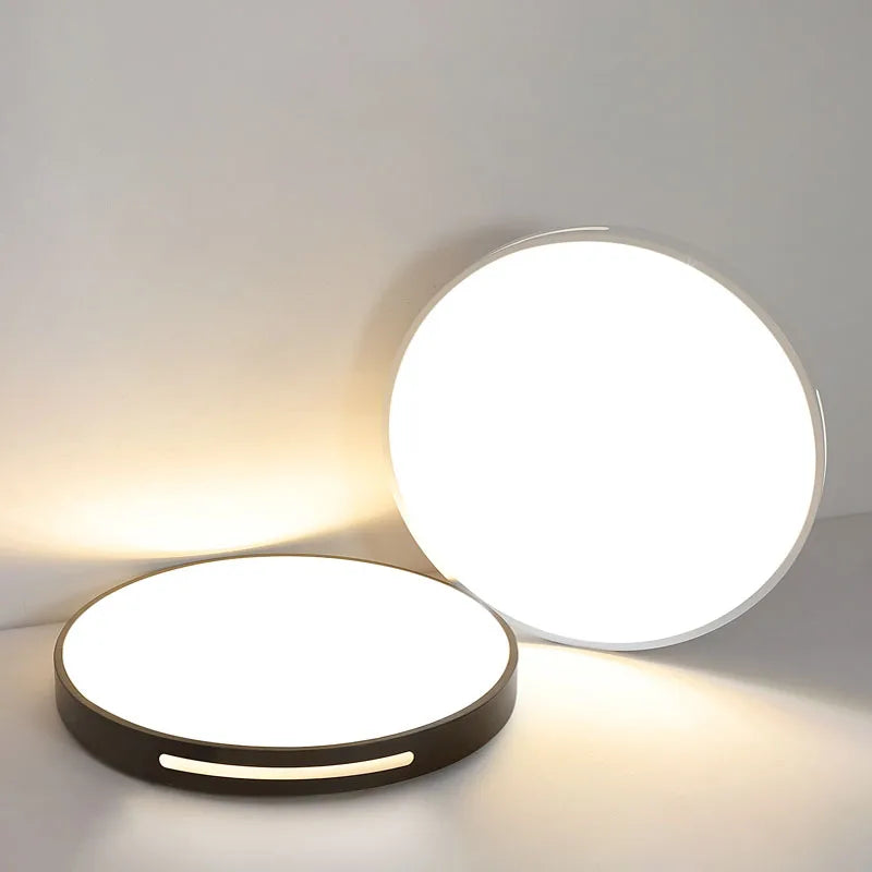 plafonnier led ultra mince design moderne pour intérieur - vue 7 sur 28