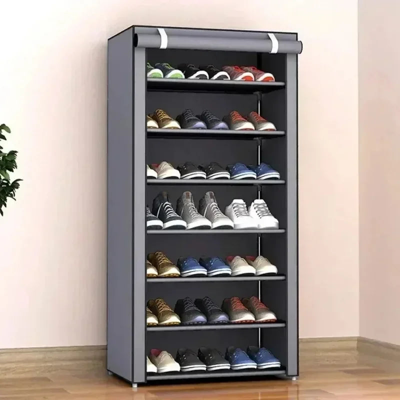 étagère à chaussures multicouche économique et pratique anti-poussière - vue 3 sur 16