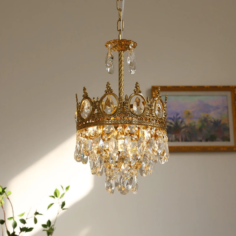 lustre en cristal moderne design élégant pour intérieur haut de gamme - vue 6 sur 15