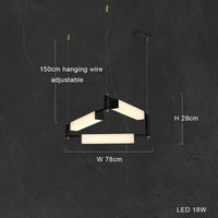 plafonnier led suspendu marbre blanc design moderne décoratif idéal villas