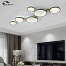 Nordischer LED-Kronleuchter für Wohnzimmer, Café, Balkon, Garderobe