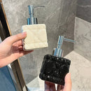bouteille en céramique pour gel et désinfectant à main