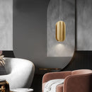 Minimalistische Pendelleuchte aus Kupfer für Restaurant und Bar