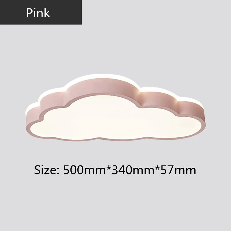 LED-Deckenleuchte modernes Design Wolkenform für Kinder