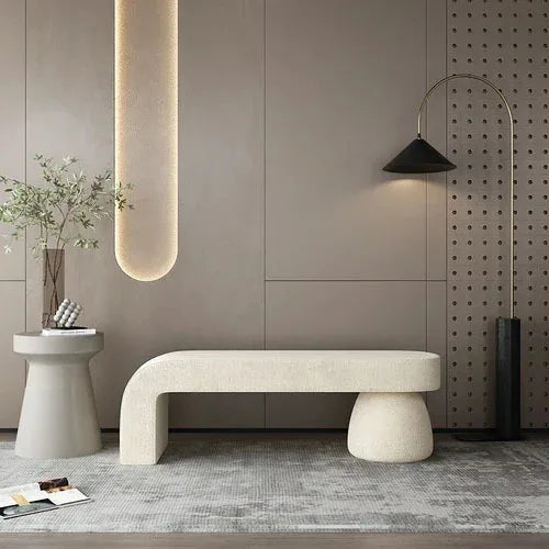 tabourets à langer en laine d'agneau pour un intérieur élégant - vue 11 sur 33