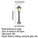 Moderne LED-Außenleuchte für Garten und Hof